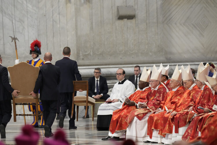 Mass ahead of the start of the conclave is over